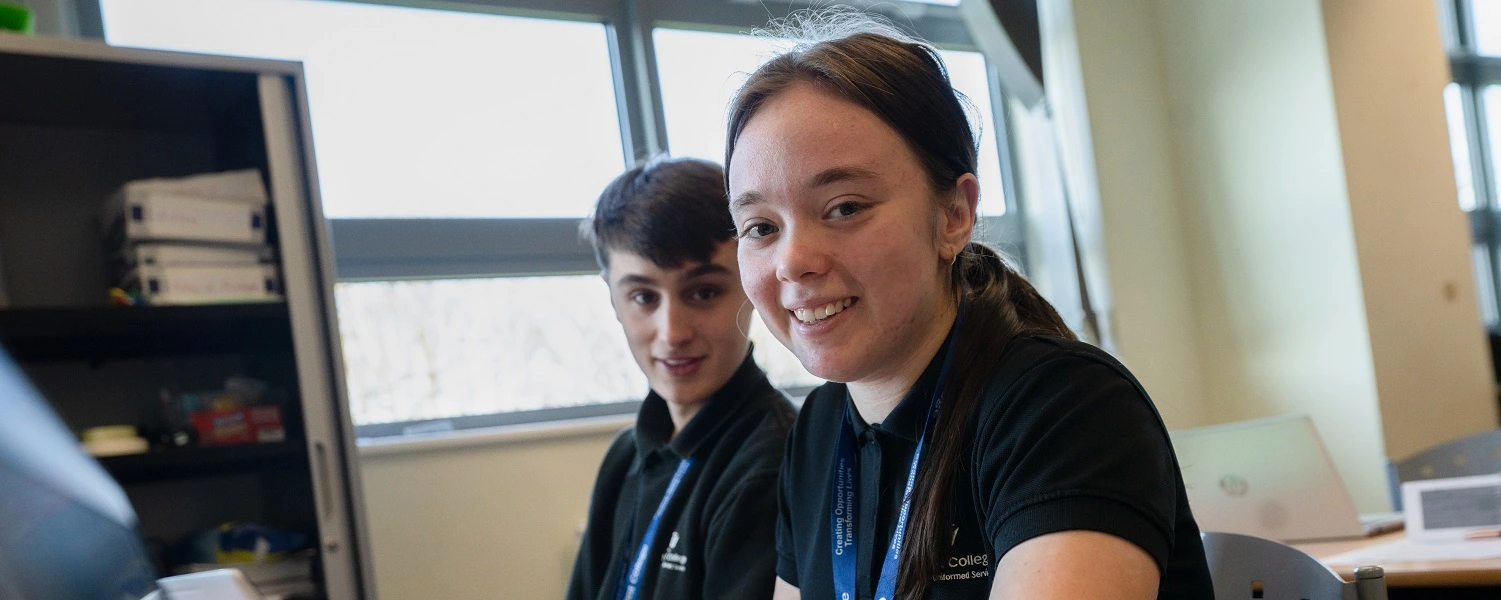 Public Services students in a classroom